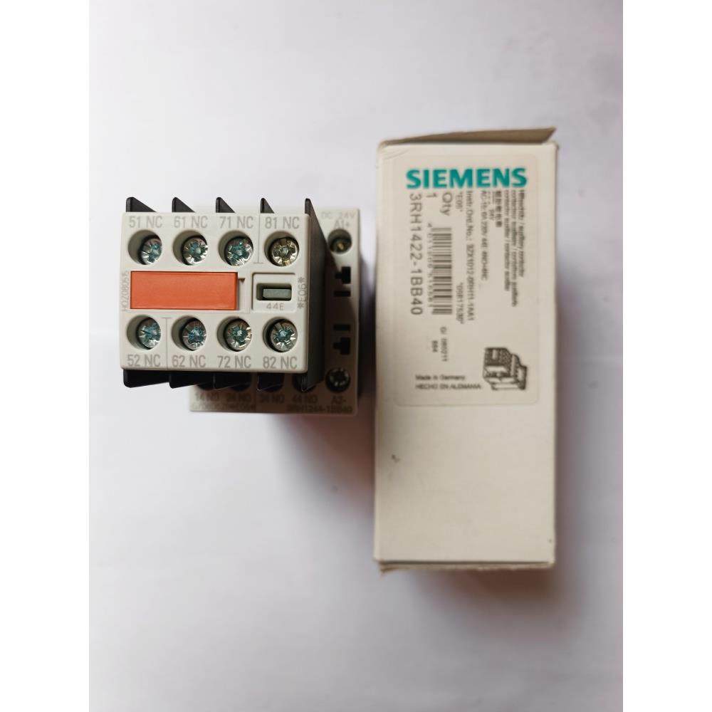 非实价议价议价3rh1422-1bb40辅助接触器已锁存4极2 no 2 nc 3rh1