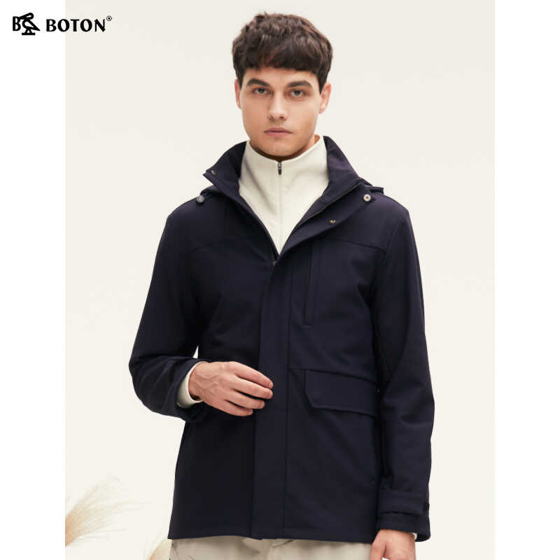 男女同款2025秋季运动风衣波顿