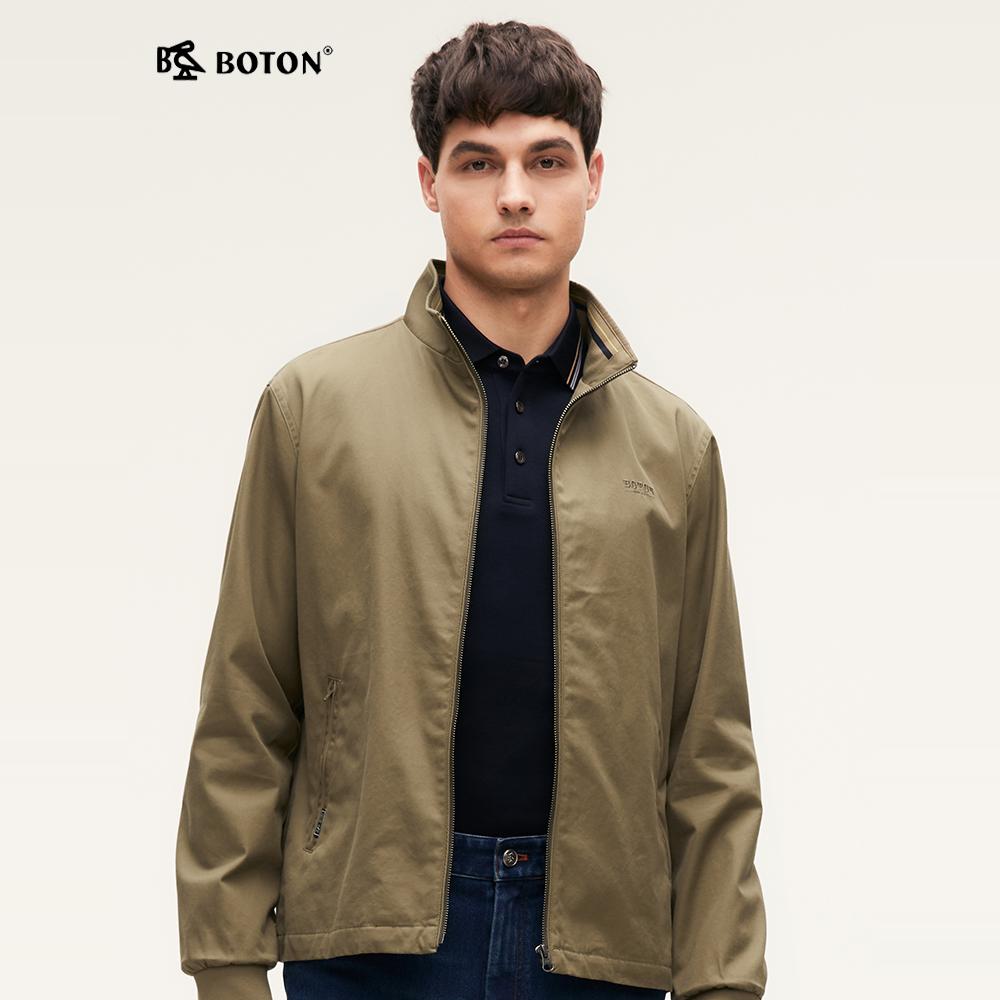 波顿立领2025夹克外套