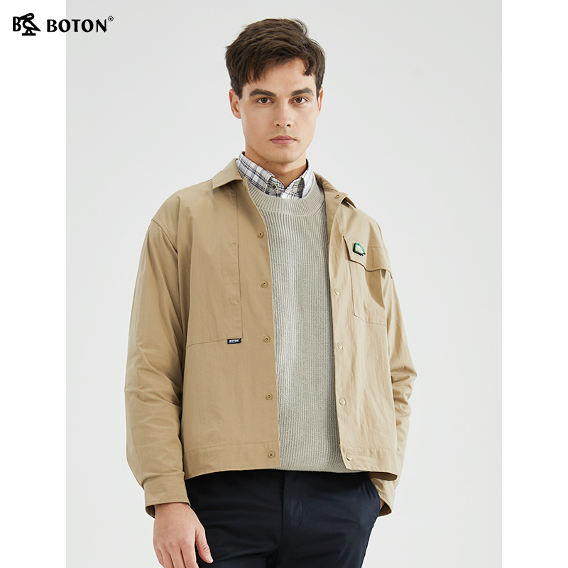 波顿常规长袖舒适休闲