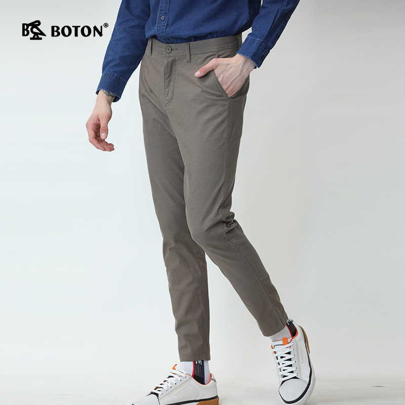 长裤休闲长裤波顿直筒休闲