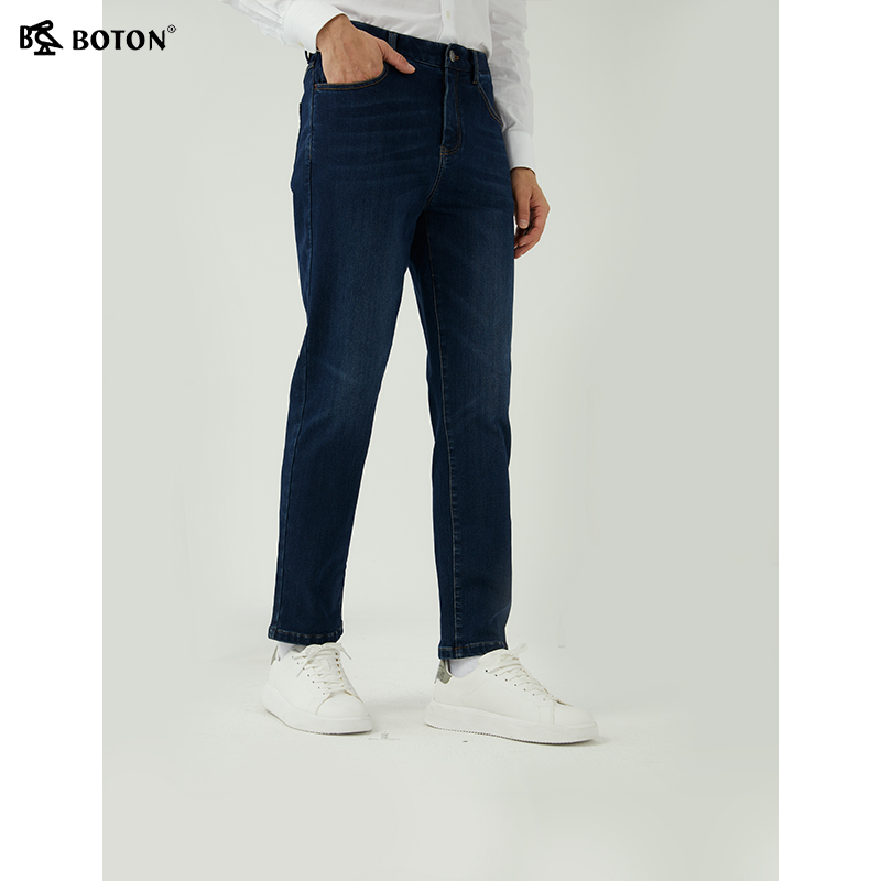 波顿拉链长裤水洗秋冬