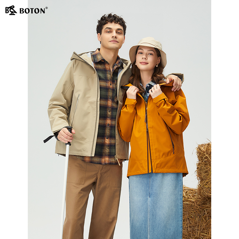 波顿户外防风防水机能夹克