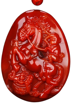蝶逸男女款南红玛瑙原石雕刻