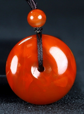 蝶逸男女款南红玛瑙原石雕刻