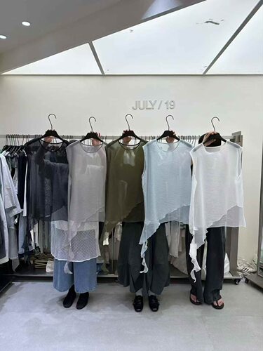 Seven one nine 2026新款小众设计叠穿打底纱