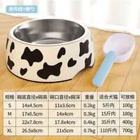 Dog bowl, food bowl, anti-tipping stainless steel dog bowl, special rice bowl for dog bowls, cat water bowl, cat food bowl, pet supplies thumbnail 8