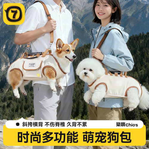 狗狗外出包可牵可背可手提