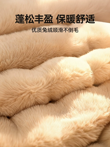 Коврик для кошачьего гнезда, кошачье одеяло, одеяло для домашних кошек для сна зимой, теплая конура для собак, утолщенный бархатный спальный коврик для кроликов зимой