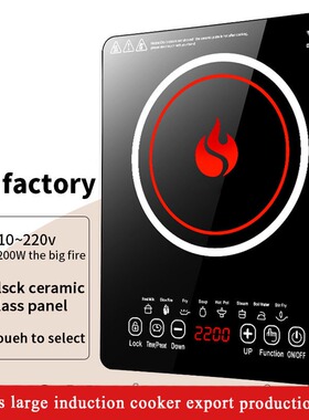 110V220V induction cooker, electromagnetic stove, steaming,