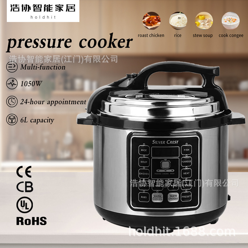 Electric rice cooker 5-liter intelligent pressure cooker for
