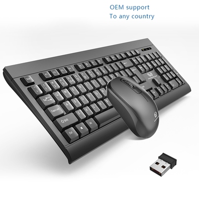 Wireless mouse and keyboard set keyset key panel 2.4G