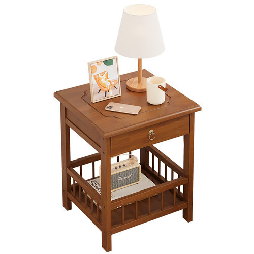 Bedside cabinet, simple small bedroom, bedside cabinet, room
