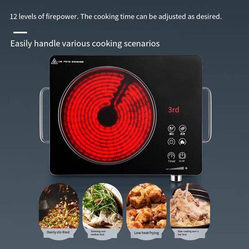 Electric stove cooktop Induction cooker hot plate Burner