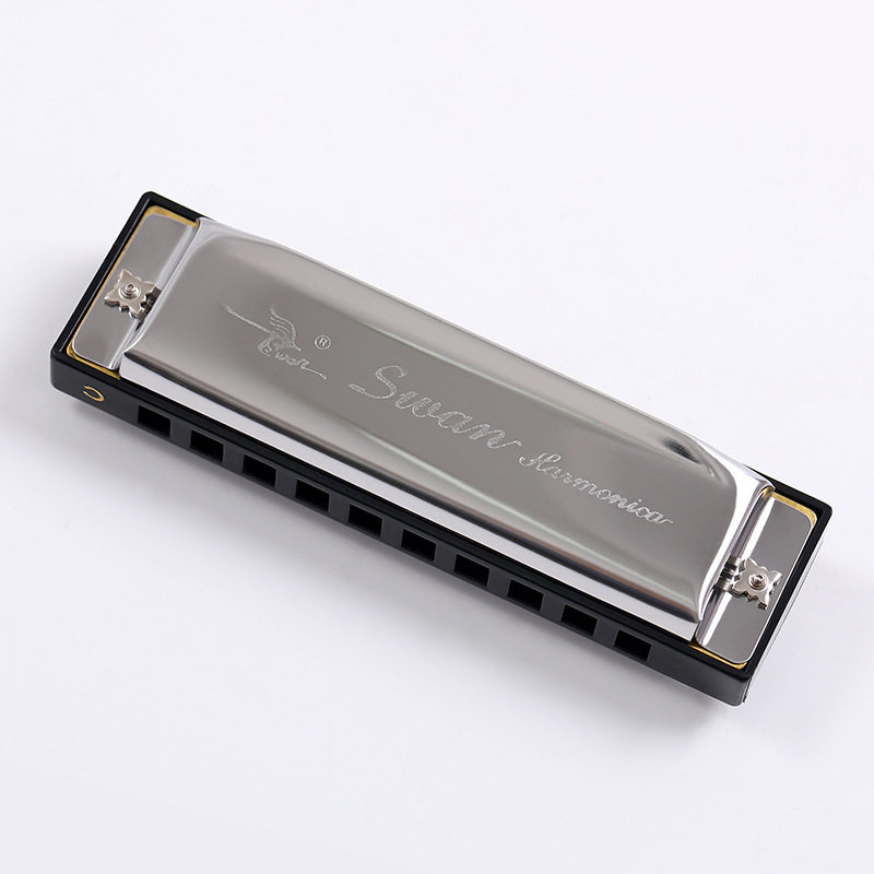 Harmonica 10 hole blues harmonica C key harmonica 20 note ch