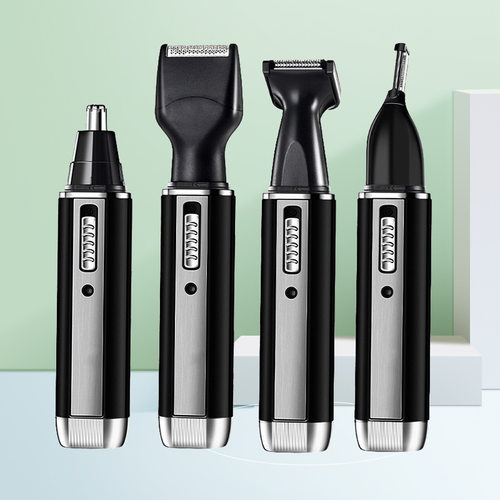 Mini shaving and eyebrow trimming nose hair trimmer, chargin