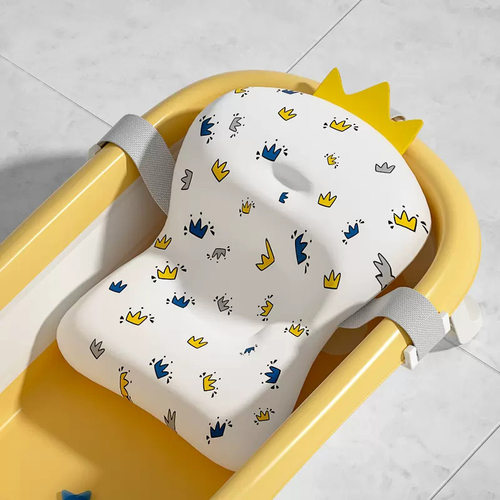 Baby bath anti slip sitting and lying down bath net adjustab