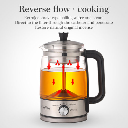 110V fully automatic tea maker, tea pot, black tea pot, stea