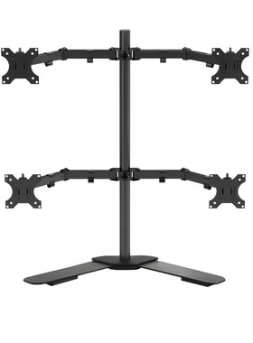 Base computer monitor display stand desktop four screen heig