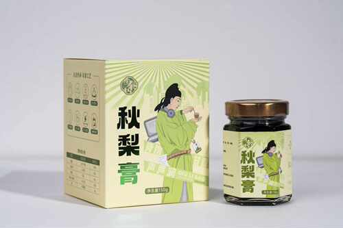 秋梨膏秦古匠心熬制浓稠香甜陕西特产蒲城梨膏棒棒糖10g10袋瓶装