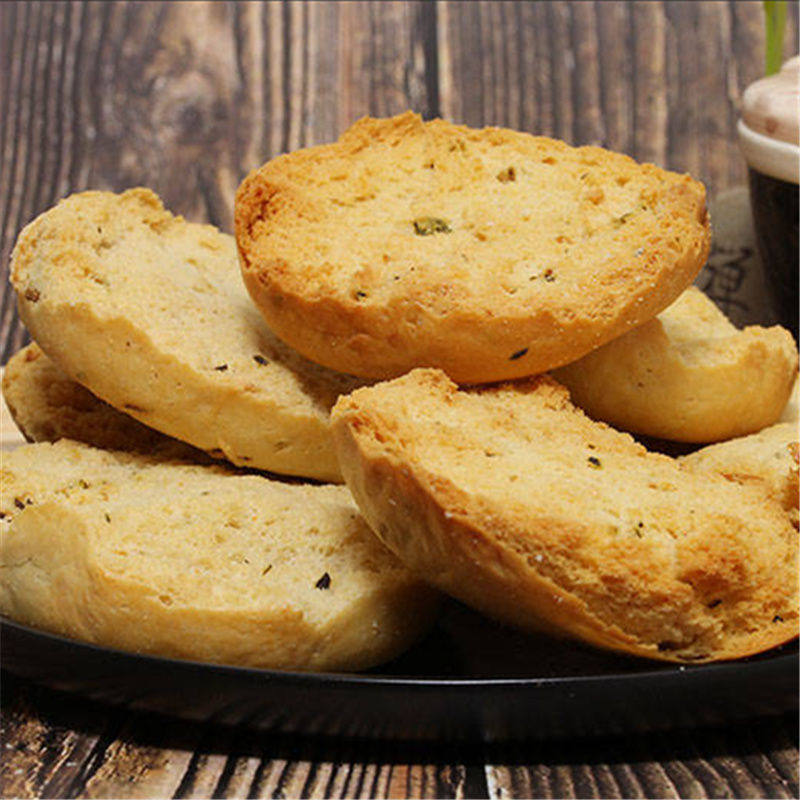 500g装正品农家手工咸味原味香酥烤干馍陕西特产蒲城真馒头片包邮