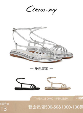 SAM EDELMAN山姆爱德曼夏时尚凉鞋一字后空外穿女鞋CIRCUS
