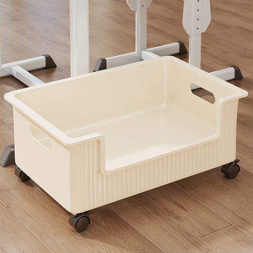 桌下书架书包置物架带轮小推车