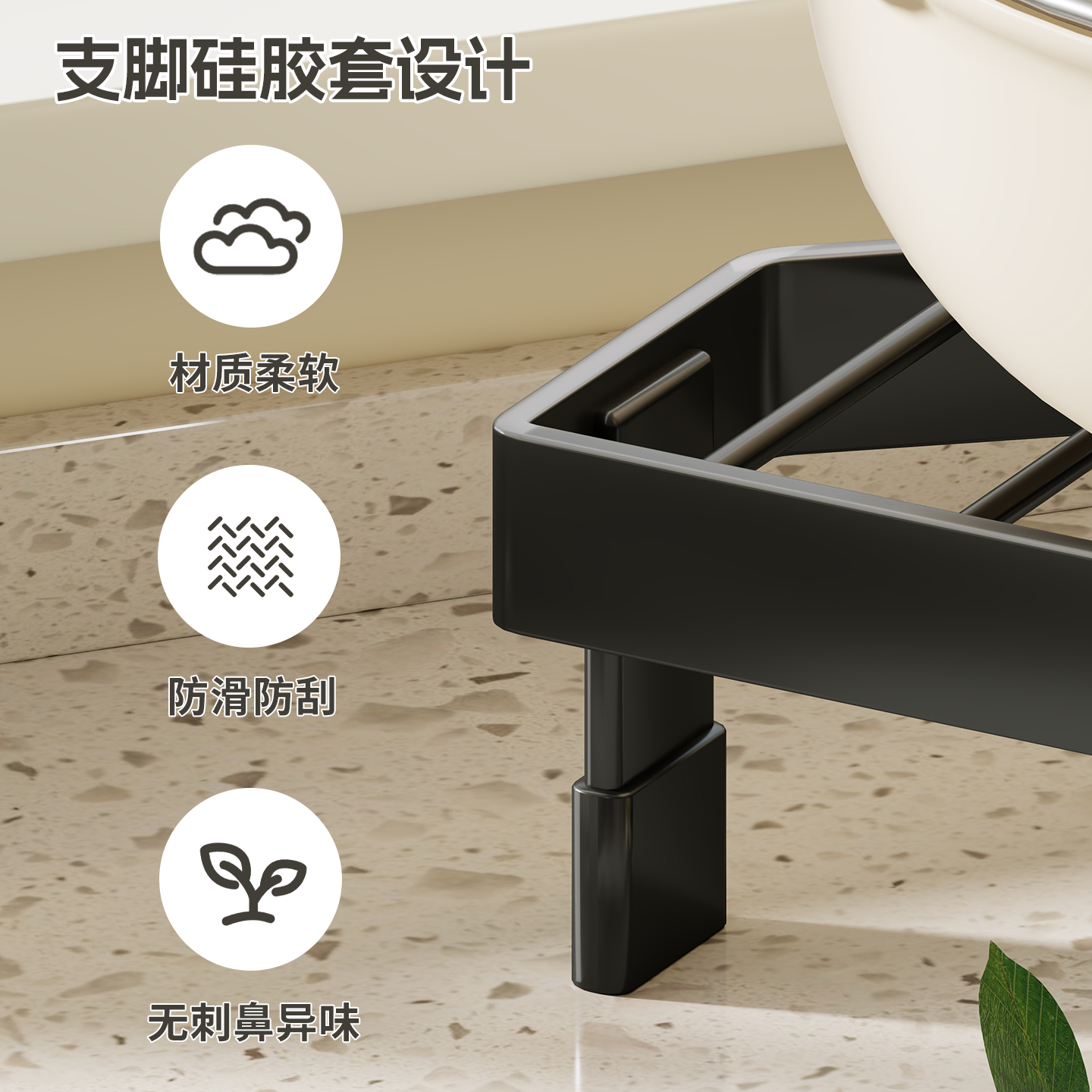 厨房置物架锅具架多功能收纳锅架