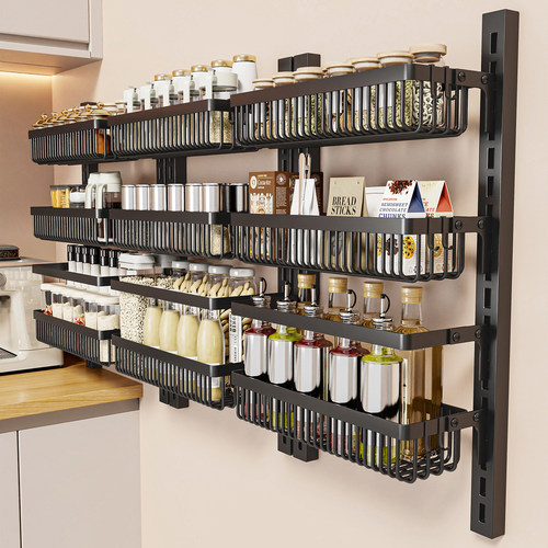 厨房多层调料架可调节层