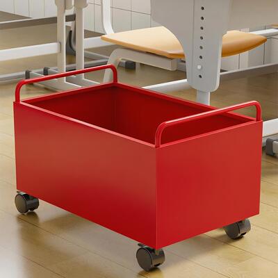 书包收纳箱装书小推车可移动