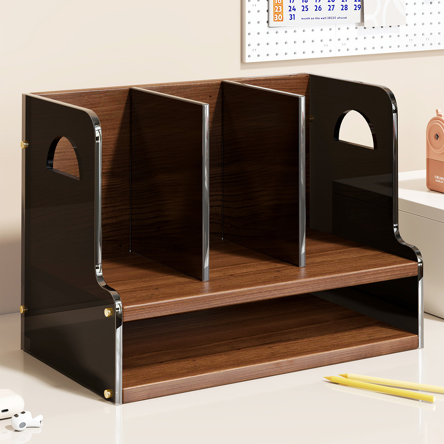 办公室工位文件架文件框置物架