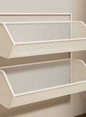 宿舍免打孔床上挂篮墙上置物架寝室悬空储物架子衣柜侧面收纳神器