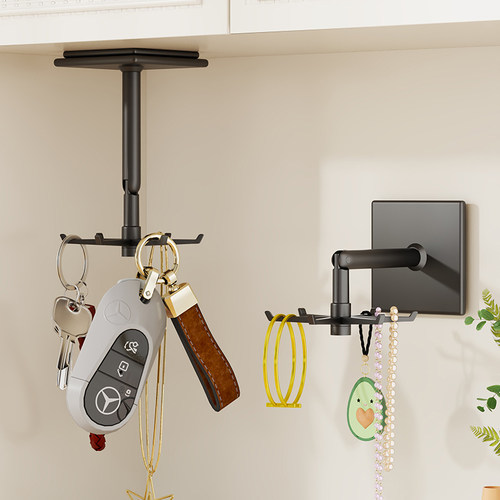 入户玄关旋转装饰挂钩