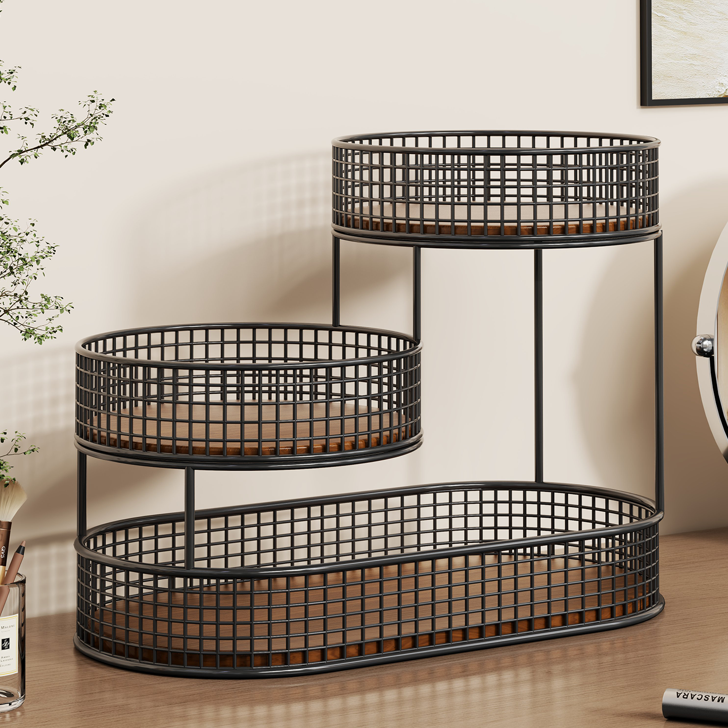 化妆品置物架收纳架桌面