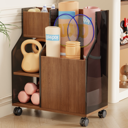 健身运动器材收纳筐家用置物架