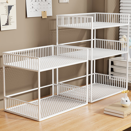 桌上书架桌面置物架书桌多层收纳