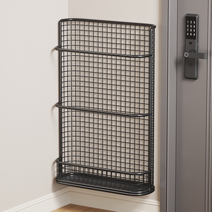 雨伞收纳架家用门口放伞神器壁挂放伞桶置物架入户沥水伞架放置架