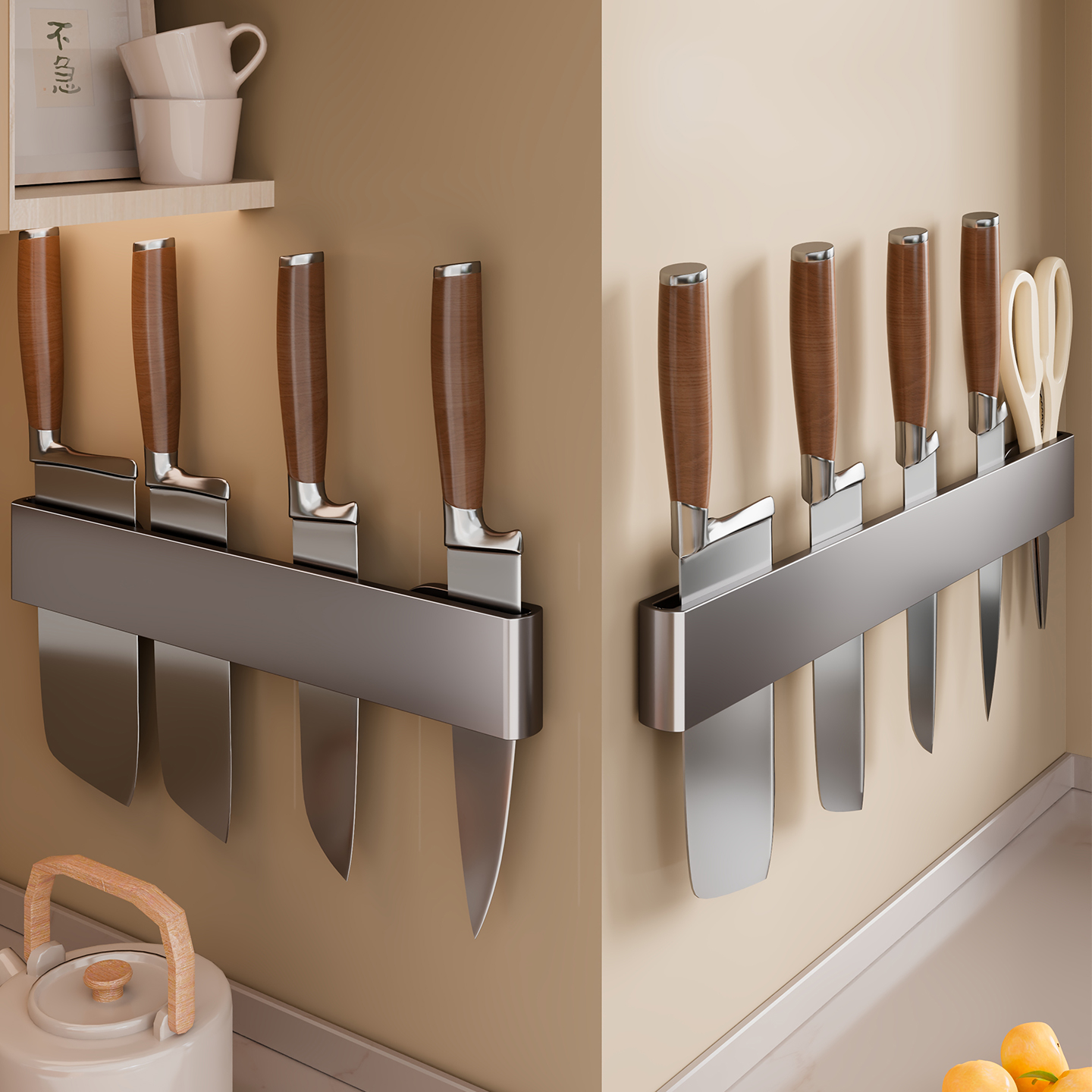 刀架置物架厨房壁挂式