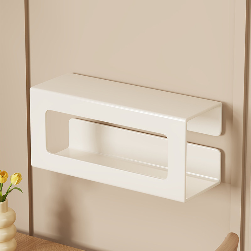 湿巾盒家用免打孔抽纸储物盒壁挂式湿纸巾简约整理架洗脸巾收纳盒,收纳整理,纸巾盒,淘宝优惠券,粉丝福利购,淘宝优惠卷
