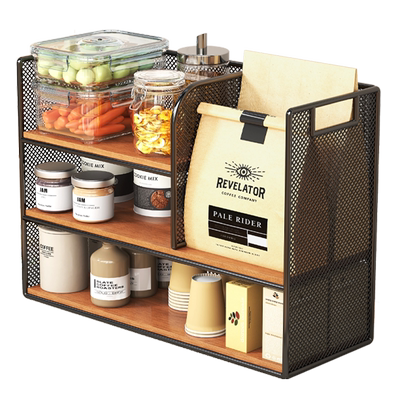 桌面客厅置物架林家小子多层水杯