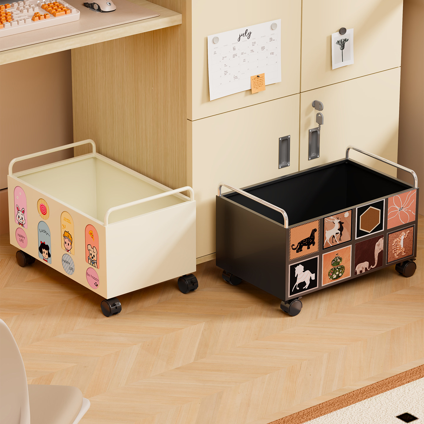 宿舍小推车置物架书包收纳架