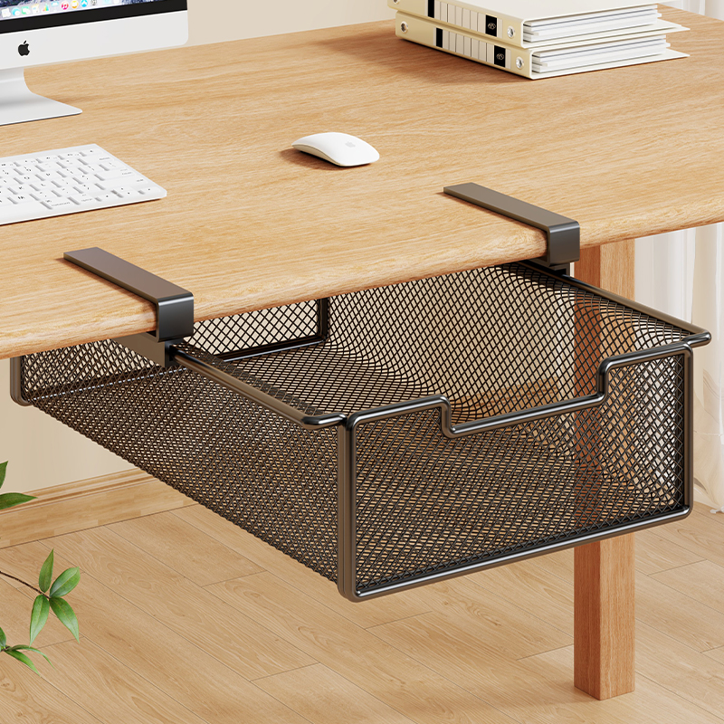 办公室桌下置物架工位