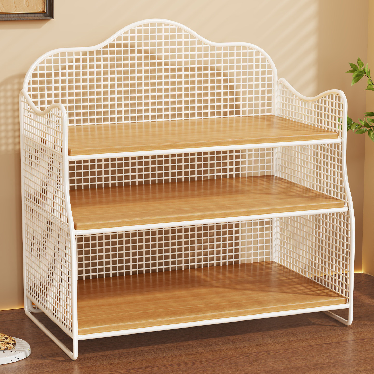 桌面置物架客厅餐桌台面水杯茶包收纳架家用多功能分层零食整理架,收纳整理,整理架/置物架/收纳架,淘宝优惠券,粉丝福利购,淘宝优惠卷