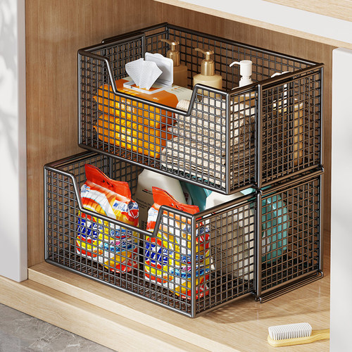 下水槽置物架抽拉式浴