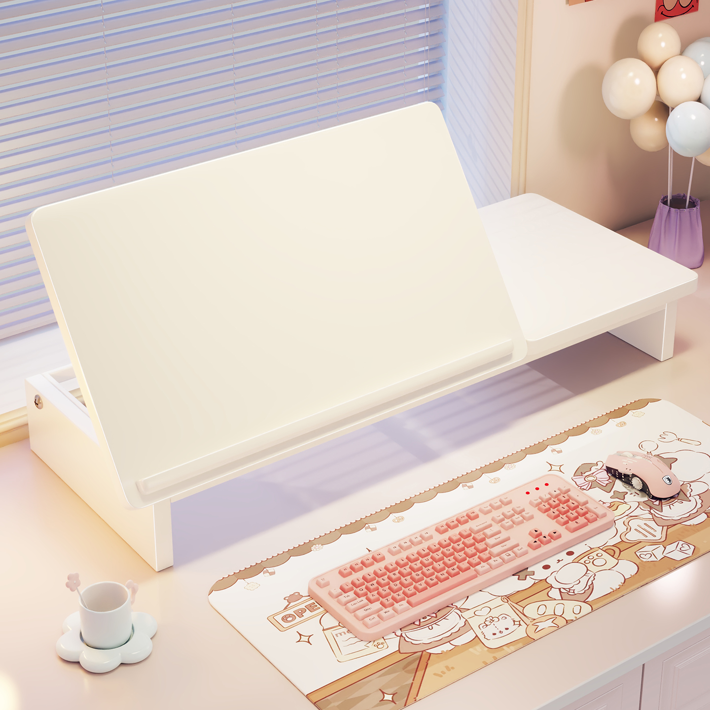 笔记本纸巾电脑增高架办公室可调节升级式底座悬空托架大学生宿舍桌面游戏本平板ipad多功能支撑架桌面置物架