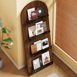 报刊架阳台落地杂志收纳家用书籍文件置物架门口资料宣传页展示架