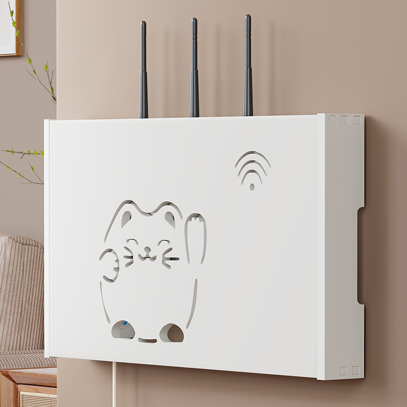 多媒体盒遮挡免打孔电表箱装饰画