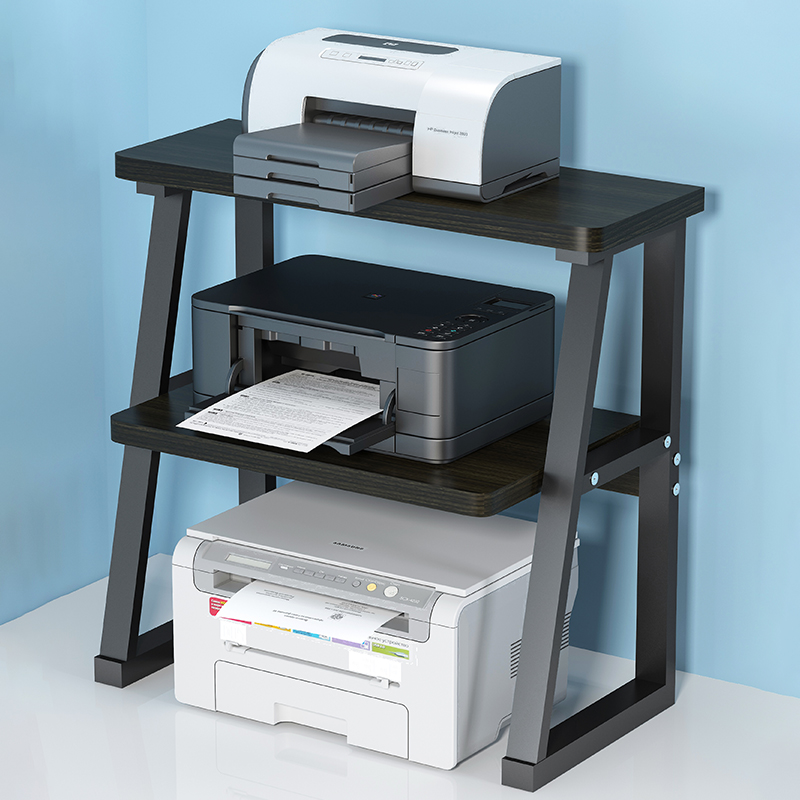 打印机置物架架子办公桌桌面支架办公室电脑增高架支撑收纳架支架