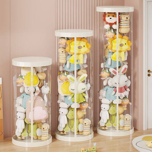 娃娃收纳桶儿童公仔玩偶毛绒玩具