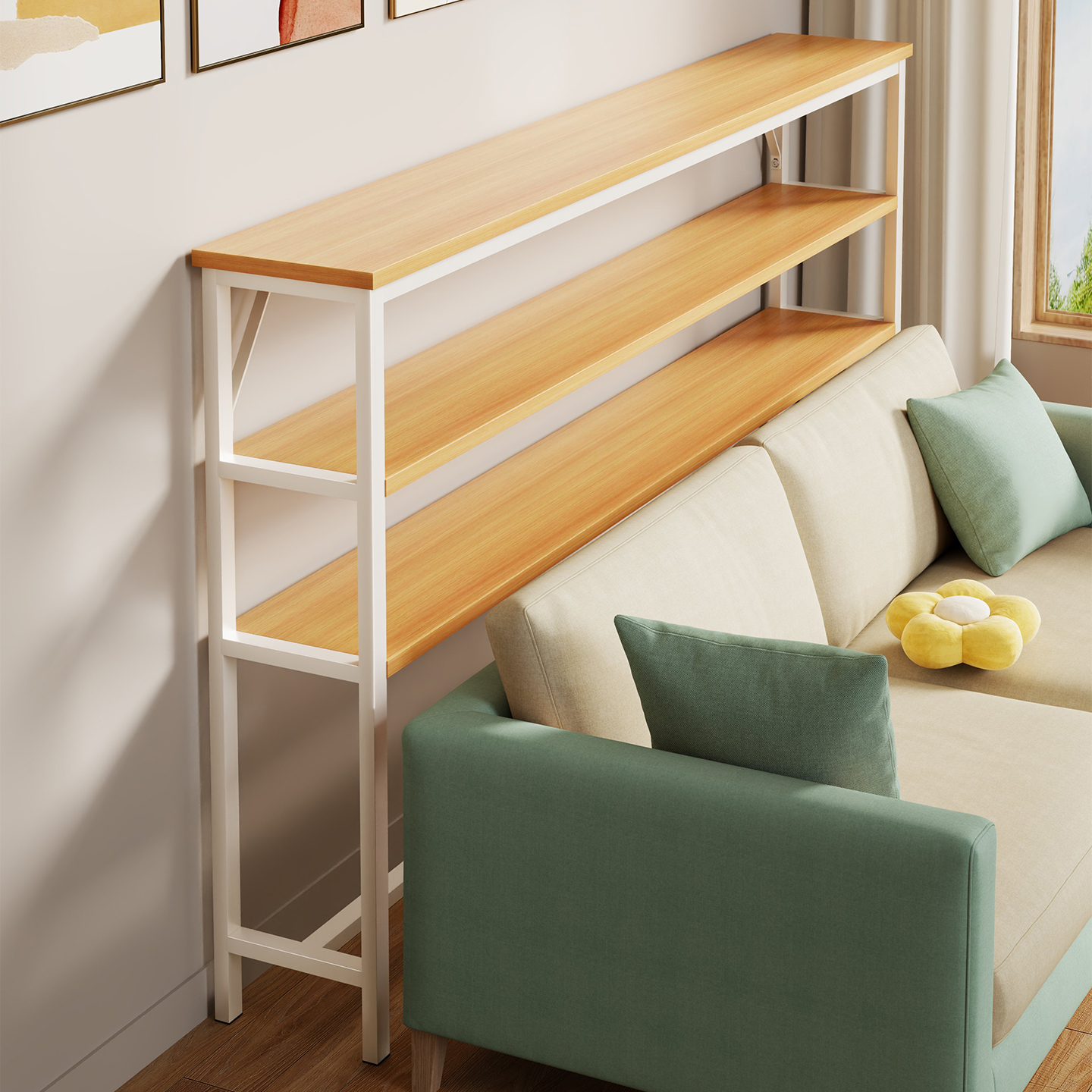 沙发后置物架家用玄关长条柜